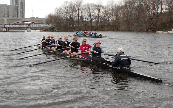 Radcliffe Crew Team Practice March 2012