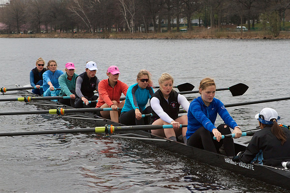 Radcliffe Crew Team Practice March 2012
