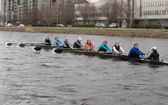 Radcliffe Crew Team Practice March 2012