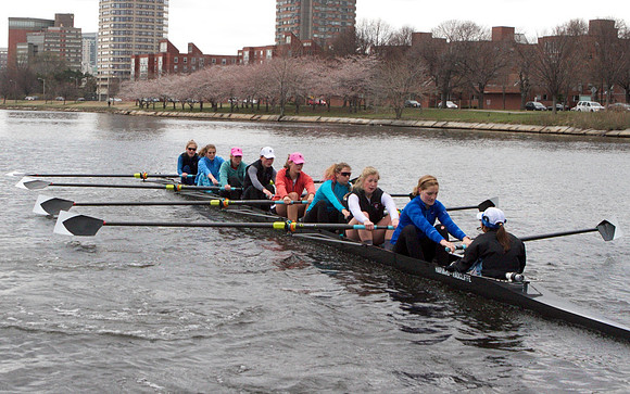 Radcliffe Crew Team Practice March 2012