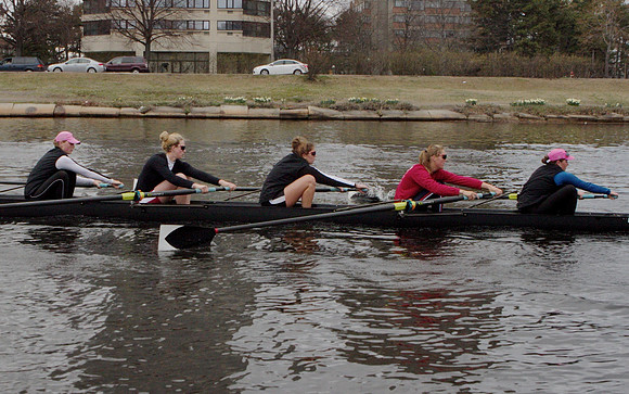 Radcliffe Crew Team Practice March 2012