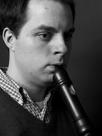 Michael and his recorder