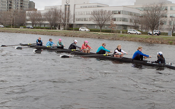 Radcliffe Crew Team Practice March 2012