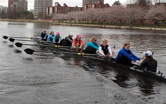 Radcliffe Crew Team Practice March 2012
