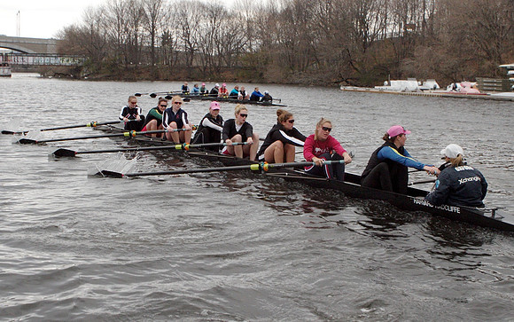 Radcliffe Crew Team Practice March 2012