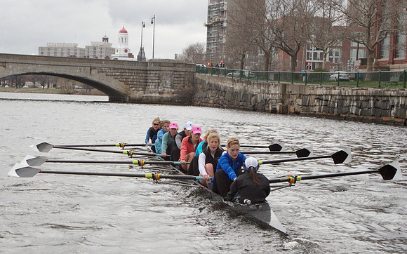Radcliffe Crew Team Practice March 2012