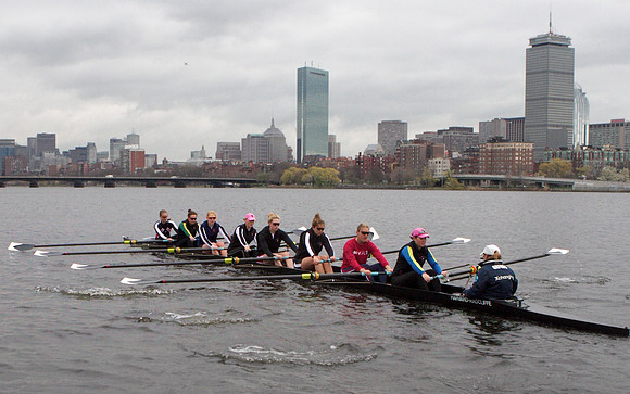 Radcliffe Crew Team Practice March 2012