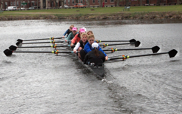 Radcliffe Crew Team Practice March 2012