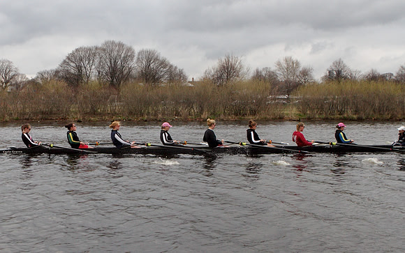 Radcliffe Crew Team Practice March 2012