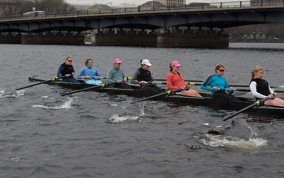 Radcliffe Crew Team Practice March 2012