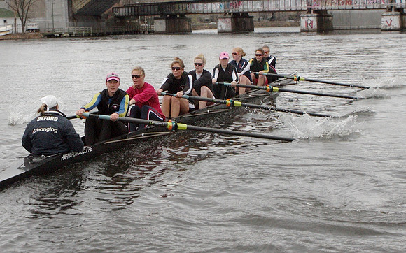 Radcliffe Crew Team Practice March 2012