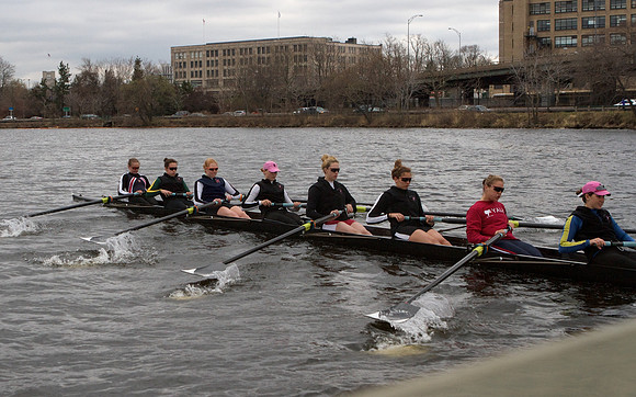 Radcliffe Crew Team Practice March 2012