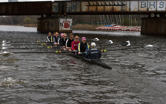 Radcliffe Crew Team Practice March 2012