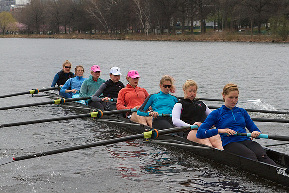 Radcliffe Crew Team Practice March 2012