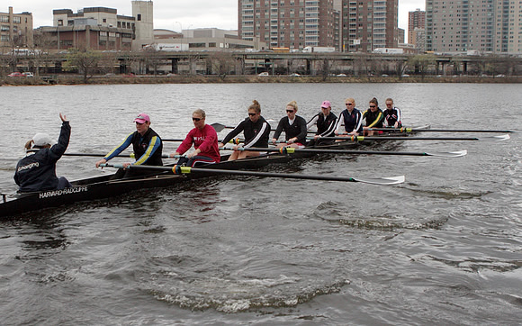 Radcliffe Crew Team Practice March 2012
