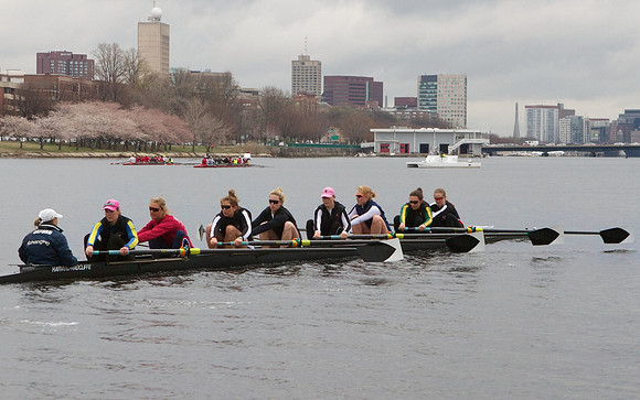 Radcliffe Crew Team Practice March 2012