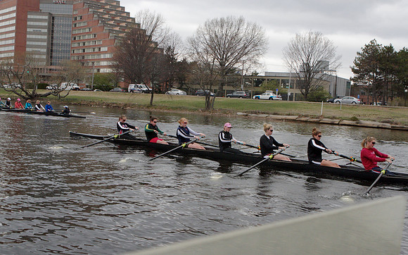 Radcliffe Crew Team Practice March 2012