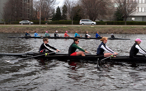 Radcliffe Crew Team Practice March 2012
