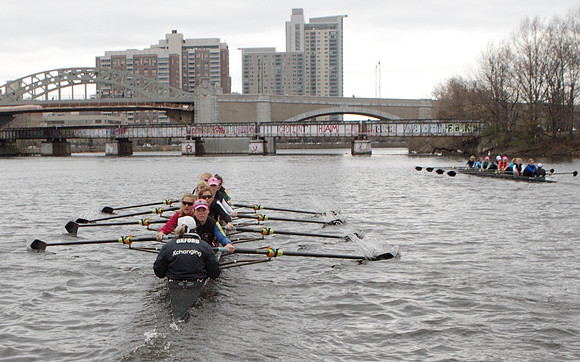 Radcliffe Crew Team Practice March 2012