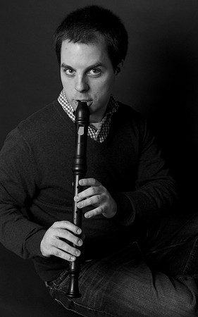Michael and his recorder