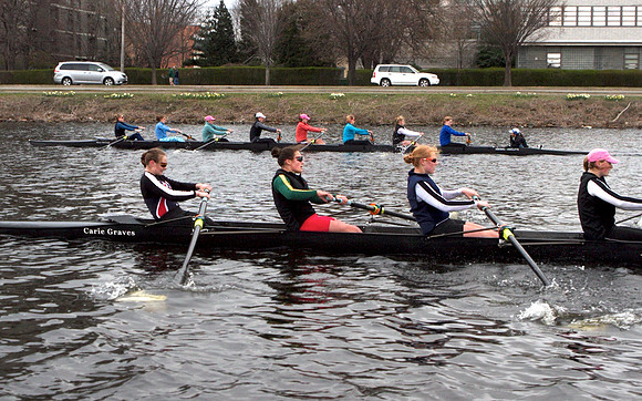 Radcliffe Crew Team Practice March 2012