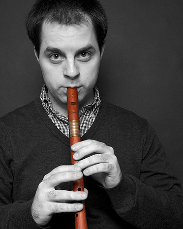 Michael and his recorder