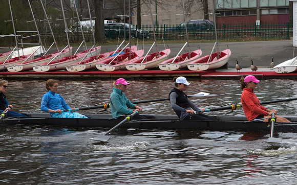 Radcliffe Crew Team Practice March 2012