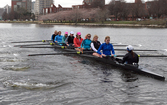 Radcliffe Crew Team Practice March 2012