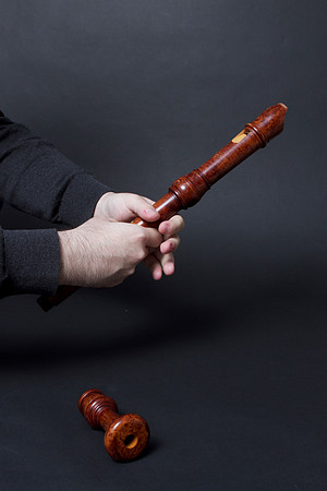 Michael and his recorder
