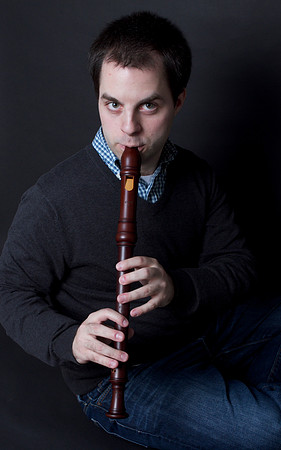 Michael and his recorder