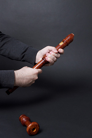 Michael and his recorder
