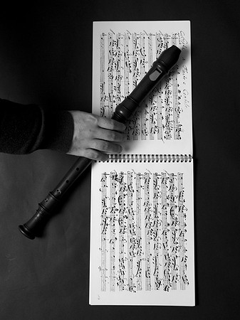 Michael and his recorder