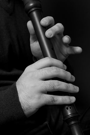 Michael and his recorder