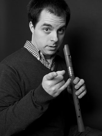Michael and his recorder