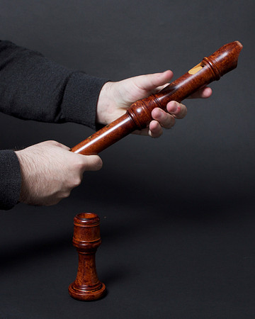 Michael and his recorder