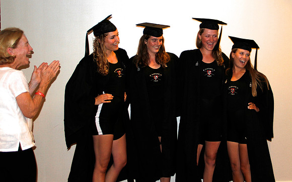 Senior Graduation Banquet at the NCAAs