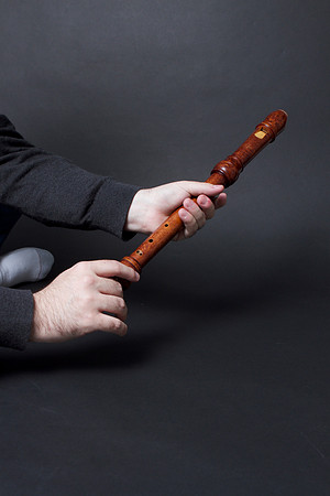 Michael and his recorder