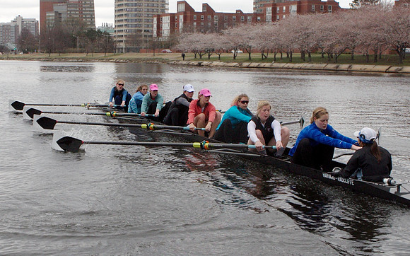 Radcliffe Crew Team Practice March 2012