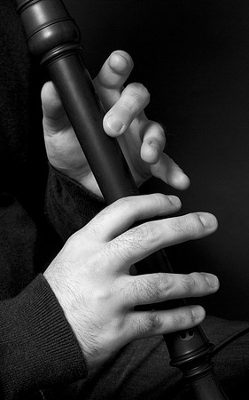 Michael and his recorder