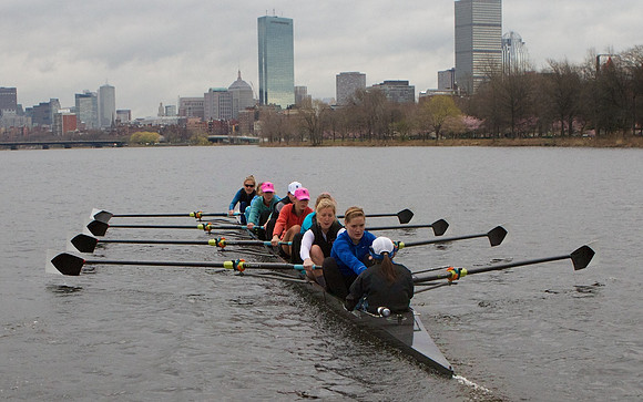 Radcliffe Crew Team Practice March 2012