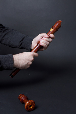 Michael and his recorder