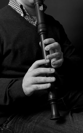 Michael and his recorder