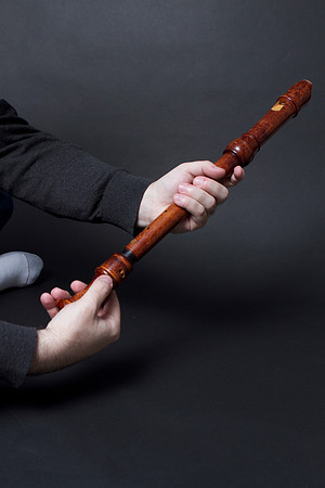 Michael and his recorder